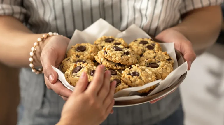 Cookies aux flocons d’avoine : ma recette express sans beurre ni sucre avec seulement 3 ingrédients