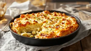 Gratin léger poireaux-jambon : prêt en 25 minutes, savoureux et vraiment peu calorique