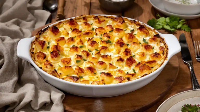 « Je le prépare chaque dimanche d’hiver » : mon gratin patates-choux de Bruxelles qui a conquis toute ma famille