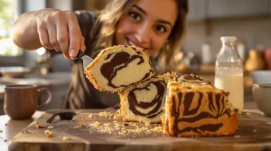 Je n’avais jamais fait un cake marbré aussi bon et sain : sans œufs ni beurre, voici pourquoi