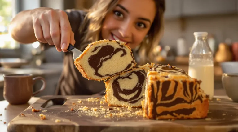 Je n’avais jamais fait un cake marbré aussi bon et sain : sans œufs ni beurre, voici pourquoi