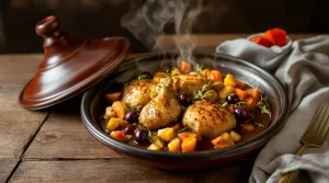 Je prépare ce tajine de poulet chaque hiver et tout le monde en redemande