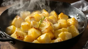 Pommes de terre : l’ingrédient à ajouter pendant la cuisson pour des pommes ultra moelleuses, fondantes et parfumées
