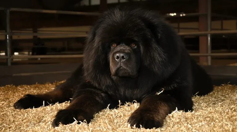 Salon de l'Agriculture : un Dogue du Tibet mayennais, champion de France, rêve du Concours général agricole