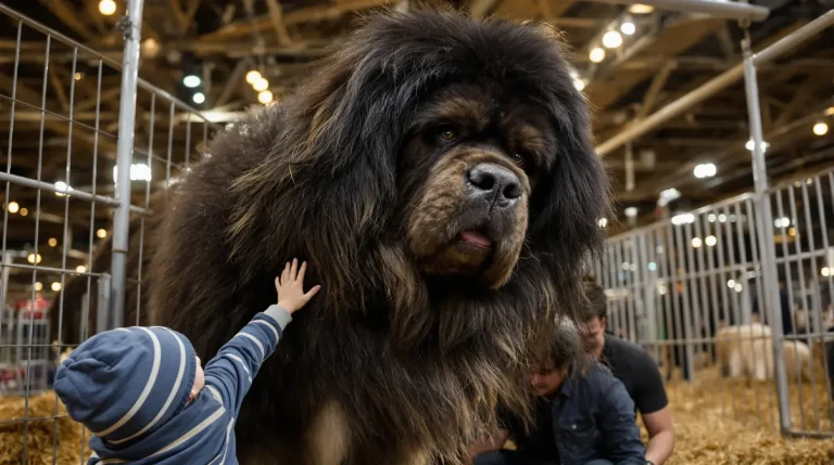 Salon de l’Agriculture : un Dogue du Tibet mayennais, sacré « champion de France », au Concours général agricole